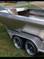 Bateau de croisière de luxe à double console pour loisirs et divertissements, bateau de course à moteur à jet en aluminium de qualité marine