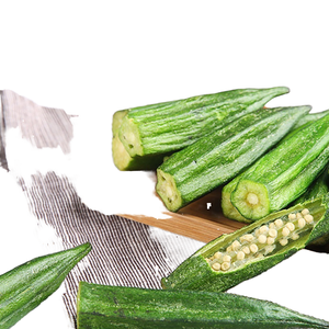 Okra Seca Crujiente de Primera Calidad, Vietnam, Refrigerio Saludable y Nutritivo, Vegetales, Mejor Precio, Agricultura, 0.5kg/1kg, Personalizable - Product Image 1