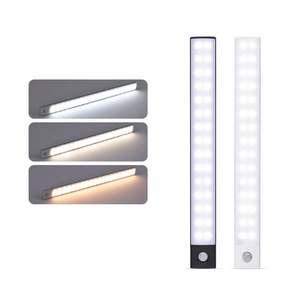 ไฟแม่เหล็กสามสีแบบชาร์จไฟได้, ไฟกลางคืน LED สำหรับติดในตู้เสื้อผ้าตู้เสื้อผ้าไฟ LED ปรับความสว่างได้ - Product Image 1