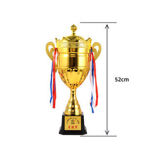 Fabricante personalizado baloncesto voleibol béisbol Pickleball trofeo copas de premio personalizado Metal dorado fútbol trofeos taza - Product Image 1