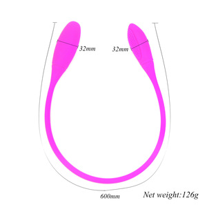 Vibrador de Doble Cabeza, Vibrador de Vagina para Lesbianas, Juguete Sexual, Tapón Anal, Vibrador AV para Mujeres, Conversión de Frecuencia, Coqueteo - Product Image 3