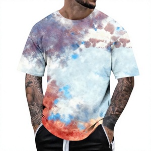 เสื้อยืดแขนสั้นคอกลมทรงโอเวอร์ไซส์สำหรับผู้ชายใส่หน้าร้อน ผ้าฝ้าย 100% ไซส์ใหญ่ ใส่สบาย เป็นมิตรกับสิ่งแวดล้อม - Product Image 5