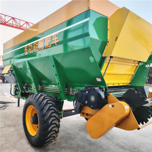 Compact Tow Behind <strong>Top</strong> <strong>Dressing</strong> Manure <strong>Spreader</strong> with Pump Hydraulic Control 5m Hopper 2-8m Spreading Width Farm Use - Product Image 4
