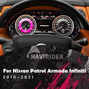 Actualización del Panel de Instrumentos con Velocímetro Inteligente y Conexión CarPlay para Nissan Patrol Armada Infiniti QX56 QX80 Y62 2010-2021 - Product Image 2