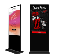 43 pouces intérieur LCD Digital Signage Display 4K Interactive Totem FloorStanding Kiosk Screen pour la publicité vidéo avec SDK OEM