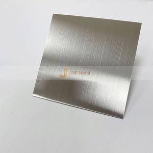Placa Decorativa de Acero Inoxidable EX166, Acabado Cepillado, 316L/201/304J1, Servicios de Doblado, Soldadura y Corte Incluidos - Product Image 1