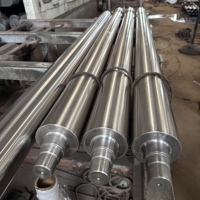 Rouleau inox SUS304/316L poli anti-corrosion, rouleau guide impression film textile
