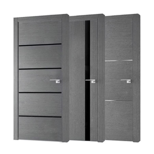 Proveedor de puertas interiores de madera Puertas cortafuego internas de roble personalizadas para hotel Puerta nominal impermeable de 30x78 - Product Image 4
