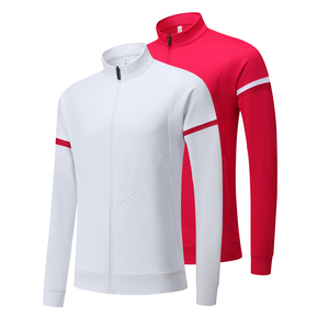 Quick Dry Mens Running Jackets Basketball Gym Fitness Clothes Breathable Adult Soccer Sports <b>Coat</b> Tops - Product Image 3