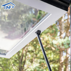 Modern avustralya katlanır dikey Bar restoran itme Flip pencere alüminyum alaşım çerçeve gaz payandası paslanmaz çelik ekran mutfak - Product Image 6