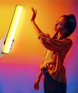 Chuyên nghiệp xách tay LED nhiếp ảnh điền vào ánh sáng RGB nền đầy màu sắc cho ảnh tự sướng vlog cầm tay thanh ánh sáng trực tiếp chiếu sáng - Product Image 2