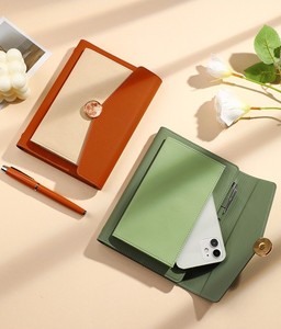Cahier à feuilles mobiles A5 avec fermeture magnétique pour carnet de notes promotionnel avec <span class=keywords><strong>porte</strong></span>-stylo et fentes pour cartes - Product Image 4