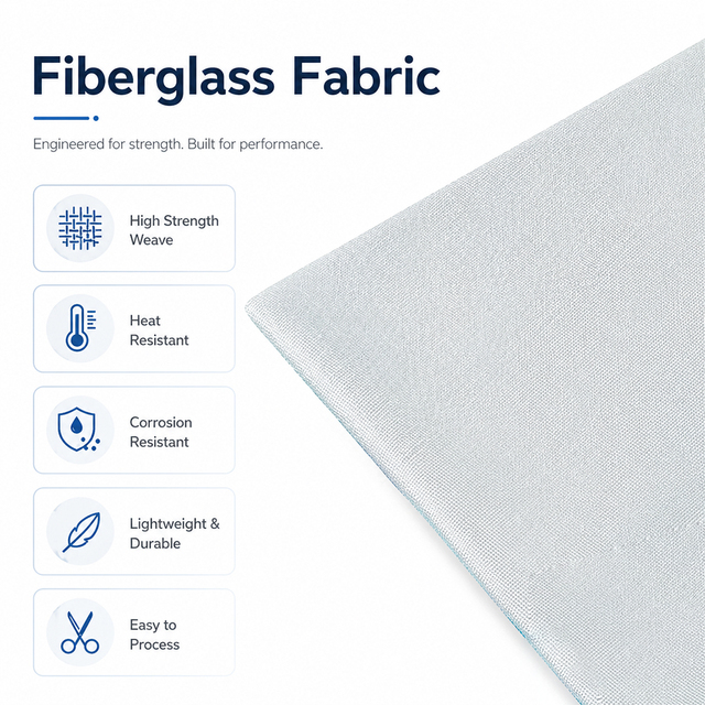 E-Glass Fiberglass Cloth 280g/m2 Fireproof Insulation Fabric High Temperature Resistant Wholesale Price