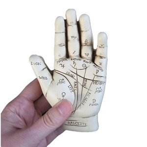 Modello di Mano per Palmistry, Scultura in Resina per <span class=keywords><strong>Lettura</strong></span> del Palmo e Divinazione - Product Image 2