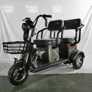 Tricycle électrique 500 pouces <span class=keywords><strong>avec</strong></span> 6 places de capacité, scooter électrique à <span class=keywords><strong>3</strong></span> <span class=keywords><strong>roues</strong></span>, vélo pour adultes - Product Image 4
