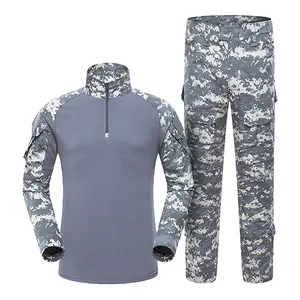 Venta al por mayor de fábrica G2 Tela táctica a prueba de desgarros Traje de combate táctico Camuflaje ACU Uniforme táctico