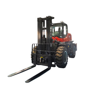 מלגזה זול דיזל חיצוני terran מלגזה מחוץ לכביש 5 טון כל השטח מלגזה 4 x4 עם מנוף קבצים מצורפים - Product Image 5