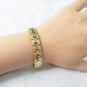 2025 18k सोना 304 स्टेनलेस स्टील पुरुषों के जैव ऊर्जा कंगन - Product Image 6