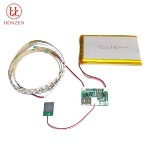 Smart New <span class=keywords><strong>Touch</strong></span> Sensor Pin Sạc Kích Hoạt 3000K 2835 Đèn <span class=keywords><strong>Led</strong></span> Dải Linh Hoạt Với Công Tắc Mờ - Product Image 5