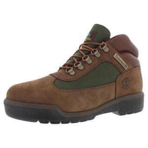 Bottes imperméables Timberland Field Mid Lace pour homme, couleur chocolat, randonnée en plein air - Product Image 1