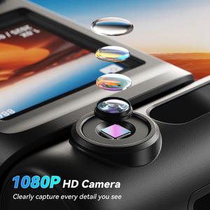 Caméra HD portable MT3 1080P avec vision nocturne et écran pour l'enregistrement de vélo et de réunions - Product Image 1