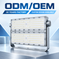 Projecteurs LED modulaires d'extérieur 200W 240W avec support rotatif pour usine et entrepôt