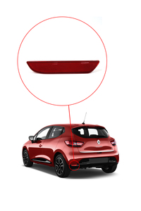 Reflector de Parachoques Trasero Izquierdo Kaya Plastik KR-695 para Clio 4 2015-2016 OE 265659650R Hecho en Turquía - Product Image 4