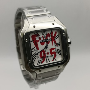 Luxury Sport Men's Stainless Steel Automatic Mechanical <b>Watch</b> NH35 Sapphire Crystal 38mm Water Resistant Hip Hop Style - Product Image 6