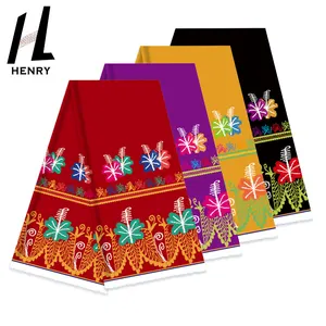 Free Sample Soft Printed Textile Material 100% Polyester Printed Fabric For Lady's Skirts