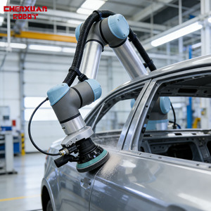 หุ่นยนต์ร่วมปฏิบัติงานสำหรับการขัดและขัดเงาอัตโนมัติ, โคบอทที่ยืดหยุ่นสำหรับการตกแต่งพื้นผิวไม้และโลหะ - Product Image 6