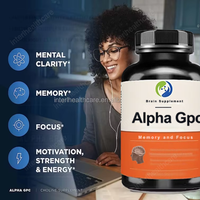 Ausreson Capsules Bio Alpha GPC pour la Mémoire et la Concentration – Prix de Gros – Complément Cérébral en Vrac – Capsules de Supplément Alpha GPC
