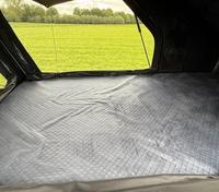 Tente de toit rigide en aluminium pour voiture, légère, type coquille, prix usine, pour camping