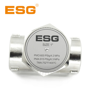 Piège à vapeur thermodynamique ESG 1/2 pouce en acier inoxydable, résistant aux hautes températures, avec vanne hydrophobe - Product Image 2