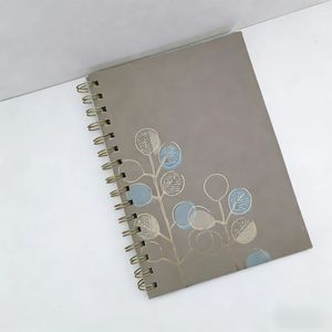 Quaderno/Agenda A5/A4 personalizzato con copertina rigida stampata, stampa a caldo in oro, blocco note a spirale per studenti e uso ufficio - Product Image 5
