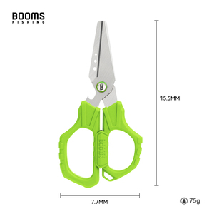 Coupe-ligne tressée de pêche en acier inoxydable à poignée antidérapante cisailles dentelées tondeuses <span class=keywords><strong>carpe</strong></span> S04 ciseaux de pêche outil de pêche - Product Image 4