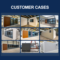 Luxe Personnalisé 40ft Moderne Luxe Portable Apple Pod Cabine Préfabriquée Pliante Préfabriquée Préfabriquée Capsule Room Modèle 4 Chambre
