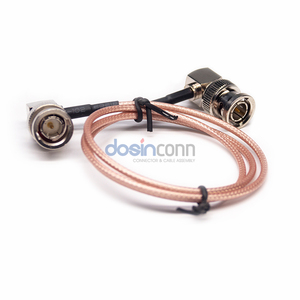 Rg316 RG174 cáp đồng trục 50ohm BNC Nam Angled để BNC cắm rg179 75Ohm 6GHz cho ô tô dây nịt - Product Image 4