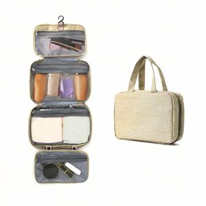 Bolsa de Aseo Impermeable Promocional de Diseño OEM de Fábrica, Bolsa de Cosméticos para Hombres y Mujeres - Product Image 6