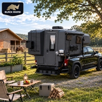 Camper 4x4 à glissière pour pick-up, en aluminium, léger, tout-terrain, pour aventures en plein air
