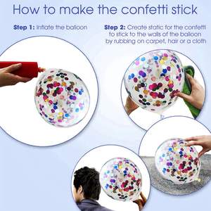 Globos de confeti de arcoíris, fiesta de cumpleaños, Carnaval, circo, fiesta, decoraciones para fiesta de boda, globos de fiesta, guirnalda, Kit de arco - Product Image 3