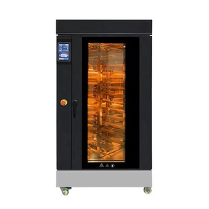 Four à convection rotatif à 360° pour boulangerie, 12 plateaux, cuisson uniforme, air chaud rotatif à 360° pour biscuits, pizzas et canard rôti, fruits/maïs - Product Image 2