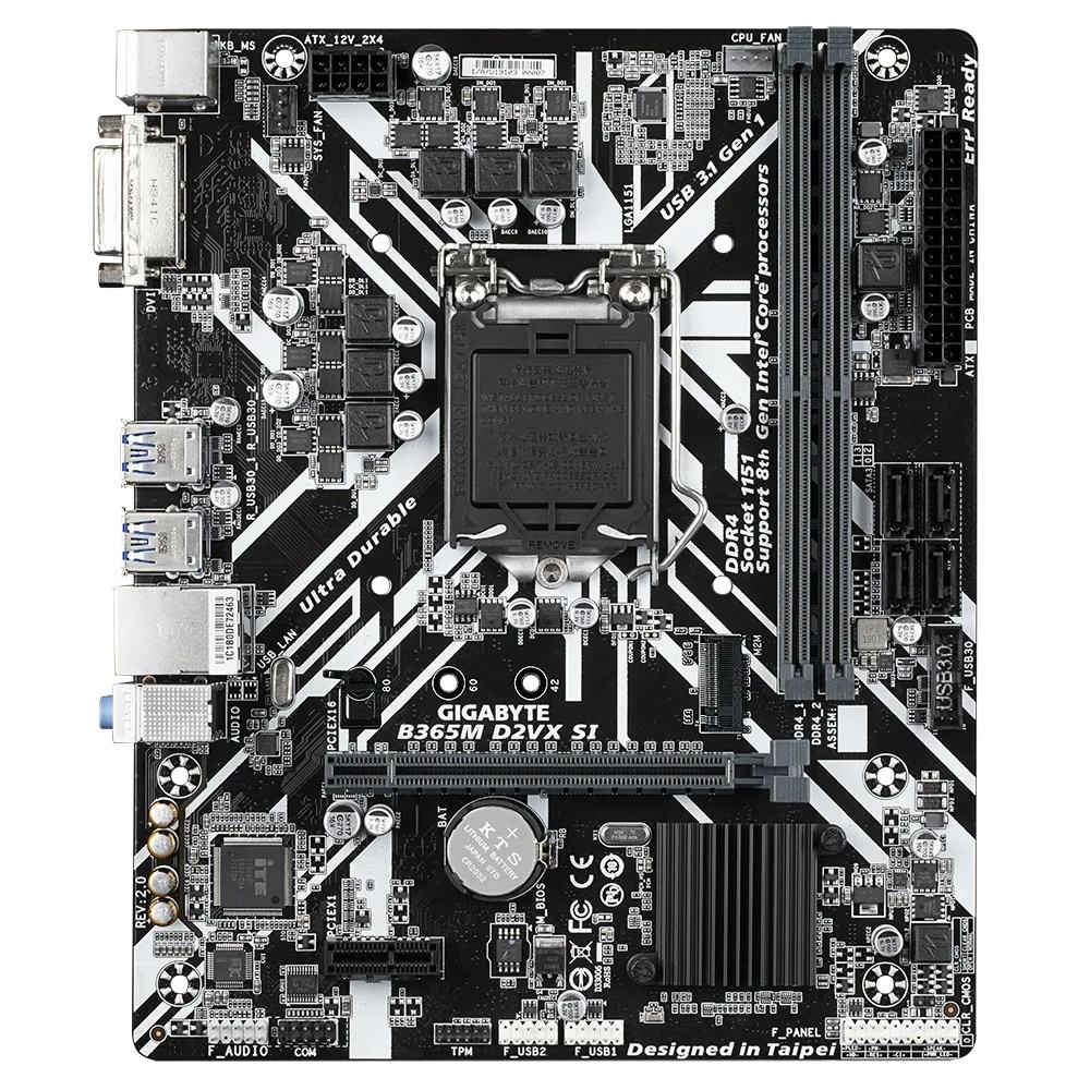 ASUS/GA/MSI B365M avec M.2