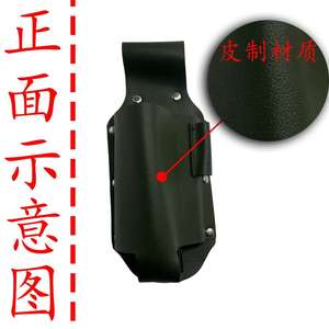 <b>Leather</b> Cup Sleeve With Buckle Closure Insulated Bottle <b>Protector</b> For Outdoor Hiking Green Color Ztc585 - Product Image 4