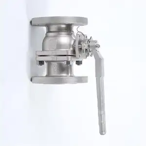 Manufacturer's Stainless Steel SS304 SS316 Carbon Steel A216 WCB Flanged End 2pc 150lb Ball Valve Factory Price