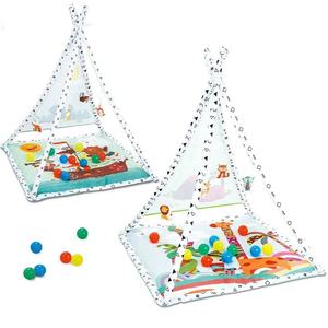 <span class=keywords><strong>Tapis</strong></span> d'éveil pour nouveau-né en gros, <span class=keywords><strong>tapis</strong></span> d'activité pour bébé, <span class=keywords><strong>tapis</strong></span> de fitness pour nourrissons, tente <span class=keywords><strong>tipi</strong></span> pour bébé, <span class=keywords><strong>tapis</strong></span> de jeu en forme de <span class=keywords><strong>tipi</strong></span> avec 10 balles colorées - Product Image 2