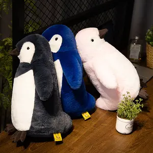 Fabriek Custom Groothandel Pinguïn Pluche Speelgoed Kerstspeelgoed Geschenken