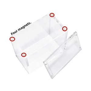 Caja de refuerzo de escritorio de pie acrílica ecológica moderna personalizada Elite Trainer vitrina y estante - Product Image 2