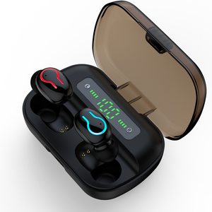 Q82 TWS auriculares inalámbrico resistente al agua en el oído Auriculares auriculares con Banco de la energía - Product Image 4