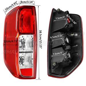 Carcasa de Luz Trasera Izquierda y Derecha para Nissan Frontier 2005 2006 2007 2008 2009 2010 2011 2012 2013 2014 - Product Image 6