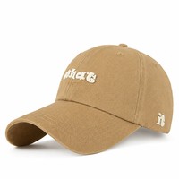 Casquette de baseball à 6 panneaux avec logo brodé 3D personnalisé, en coton premium respirant et léger, unisexe, pour le sport et la rue, pour hommes et femmes